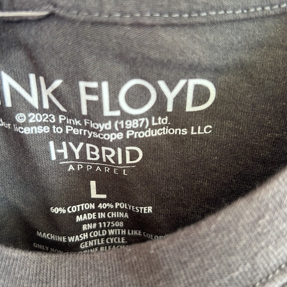 Pink Floyd for Target muscle tee 1994 concert tour locations Band tee - Picture 2 of 5